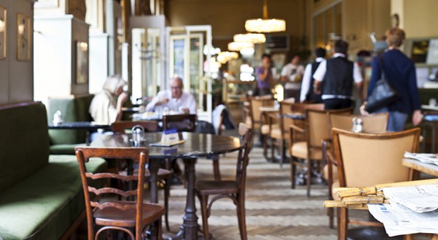 Meetings im Caféhaus sind trotz entspannter Atmosphäre professionell.